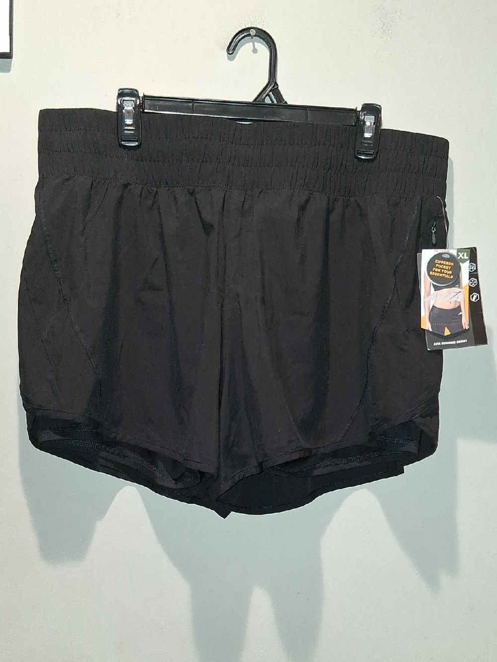 Black Women's Active Running Shorts - By Avia